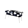 Kufer Pikowany Butelkowa Żółcień Cytrynowa Guzik Tapicerowany/Kryształ Q-1 Rozmiary od 50 cm do 200 cm